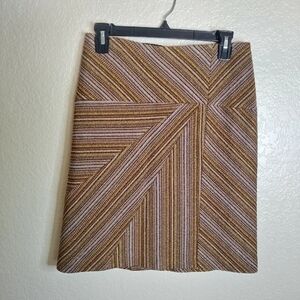 Scanlan & Theodore shimmery pencil skirt sz 8